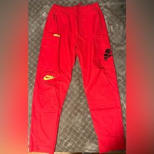 Red Nike Pants